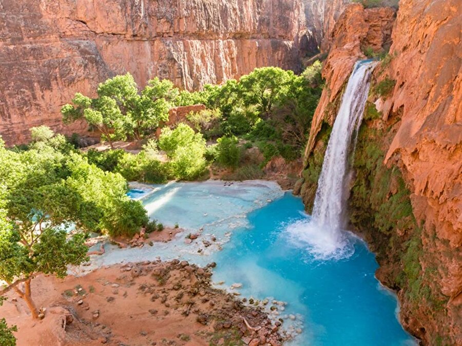 Havasu Falls, Grand Canyon, Arizona, ABD

                                    
                                