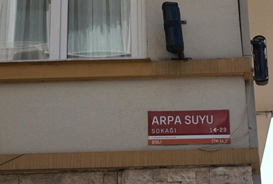 Arpa suyu sokağı