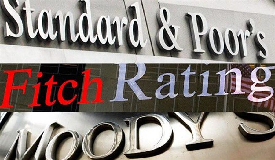 Moody's,  Standard & Poor’s ve Fitch Ratings