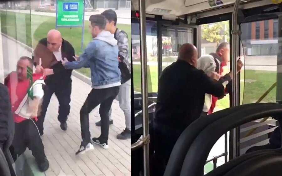 Yolcuyu darp eden şoför görevinden uzaklaştırıldı.