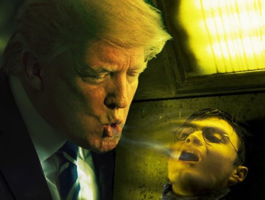 Voldemort'un ruh emicilerinden Donald Trump 
