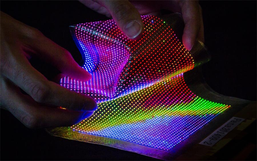 microLED