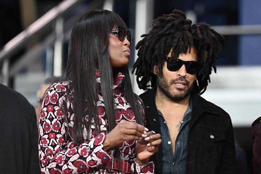 Naomi Campbell ve Lenny Kravitz