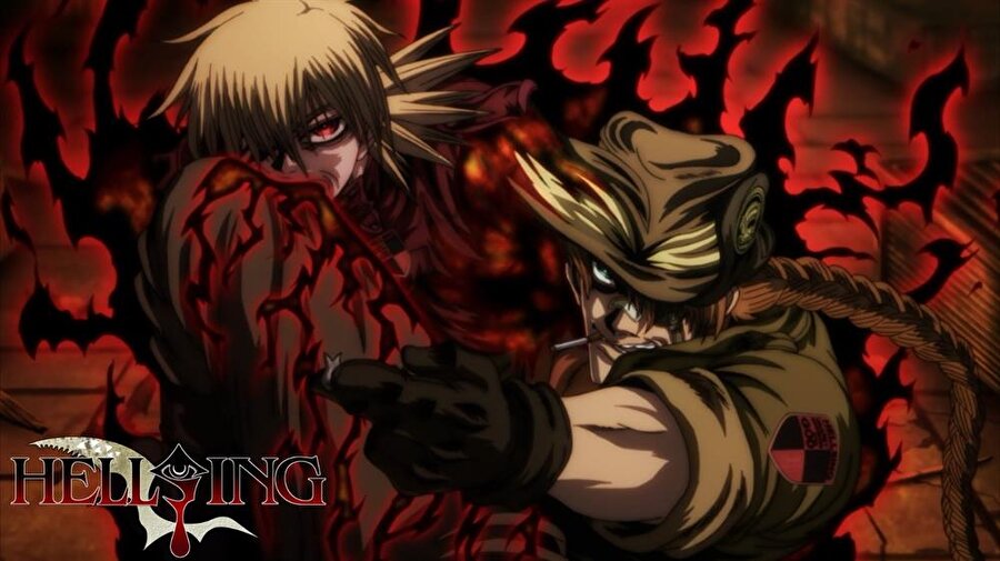 Hellsing Ultimate
Doğaüstü olaylar, seinen anlayışı, ordu, aksiyon, vampir ve korku türlerinin işlendiği bir anime serisi olan Hellsing Ultimate’in yapımcısı Kouta Hirano’dur.