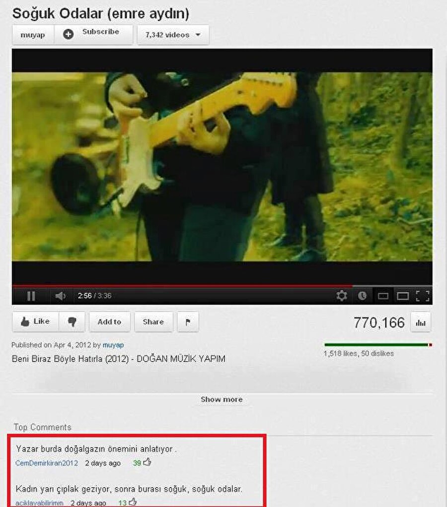 Emre Aydın - Soğuk odalar

                                    Kadın klipte yarı çıplak geziyor, sonra burası soğuk odalar..
                                