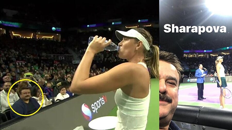 Bülent Serttaş olay Sharapova fotoğrafının hikayesini anlattı