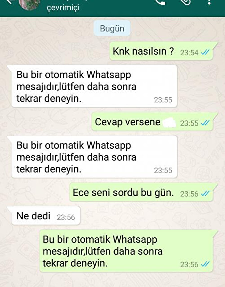 Cevap versene Bu kontra gol getirir. 