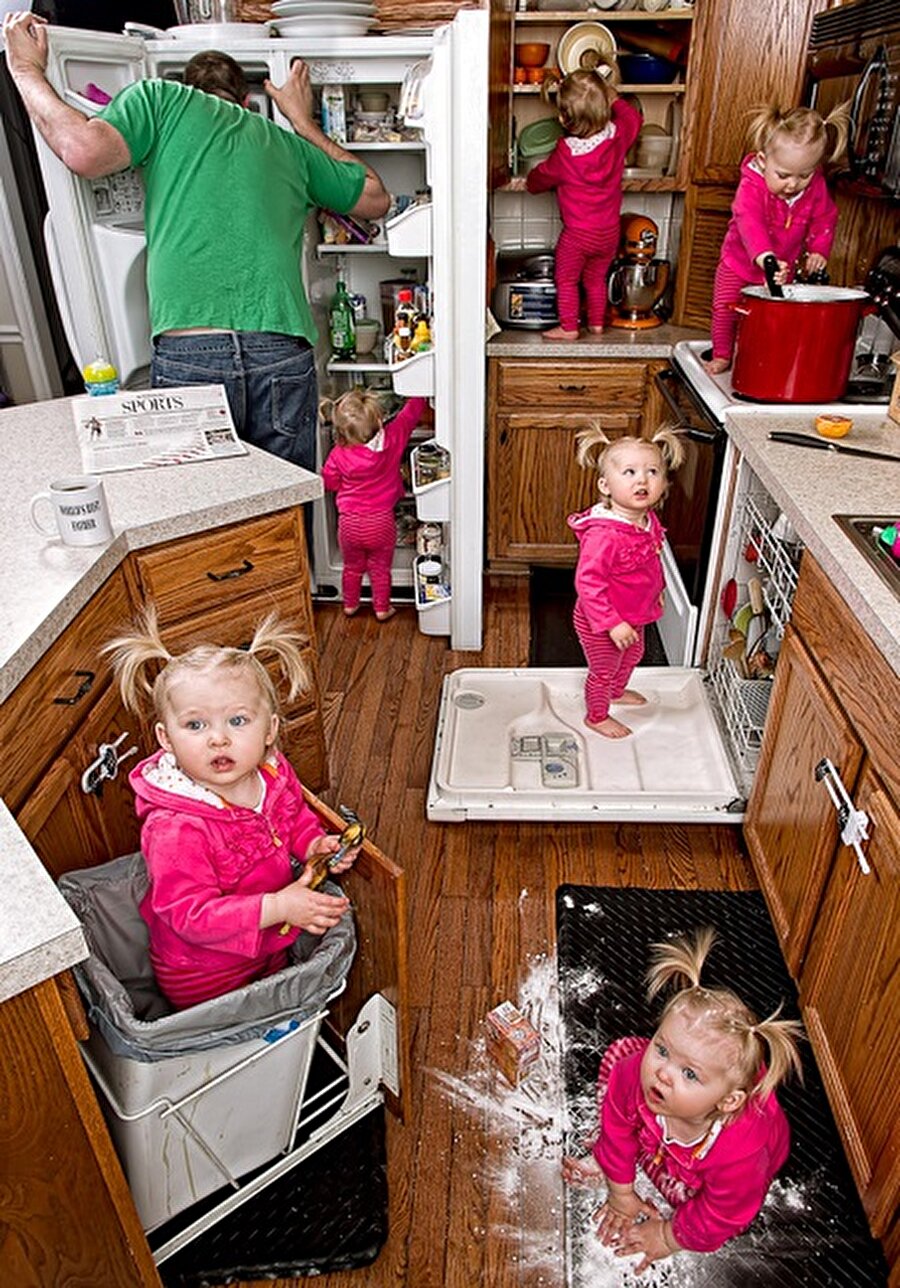 Mutfak sorunu
Her bebek yaramazlık yapabilir..