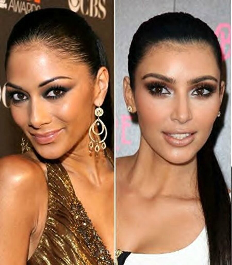 Nicole Scherzinger ve Kim Kardashian
