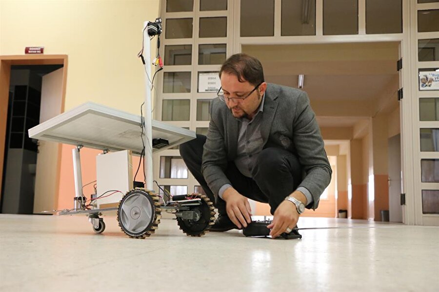 Kayıpları bulan robot.