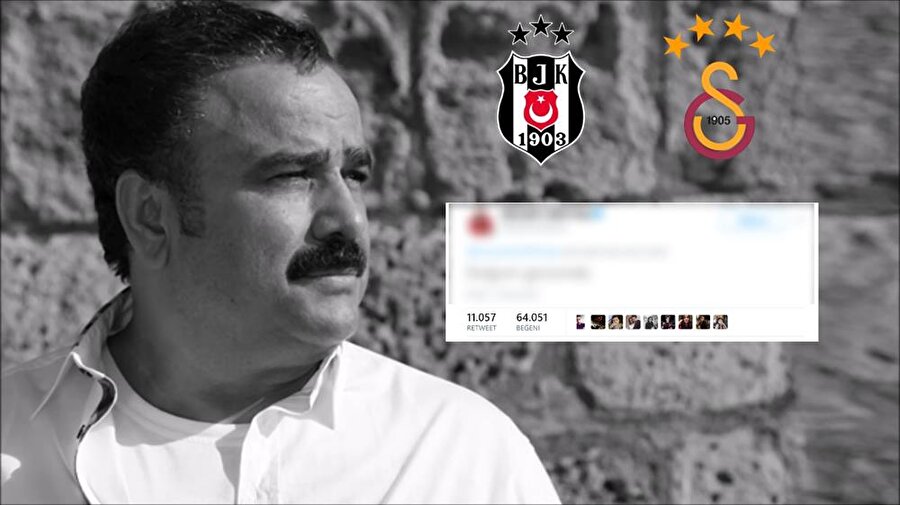 Beşiktaş'tan Galatasaray'a ince Bülent Serttaş göndermesi