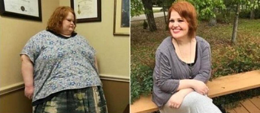 İnanılmaz değişim..
İki yılın ardından Nikki inanılmaz bir şekilde 206 kilo verdi. Hayatı tamamen değişti.
