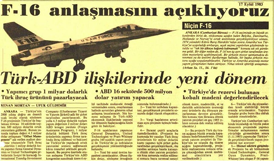 80'li yılların dış politikasını yansıtan manşetler