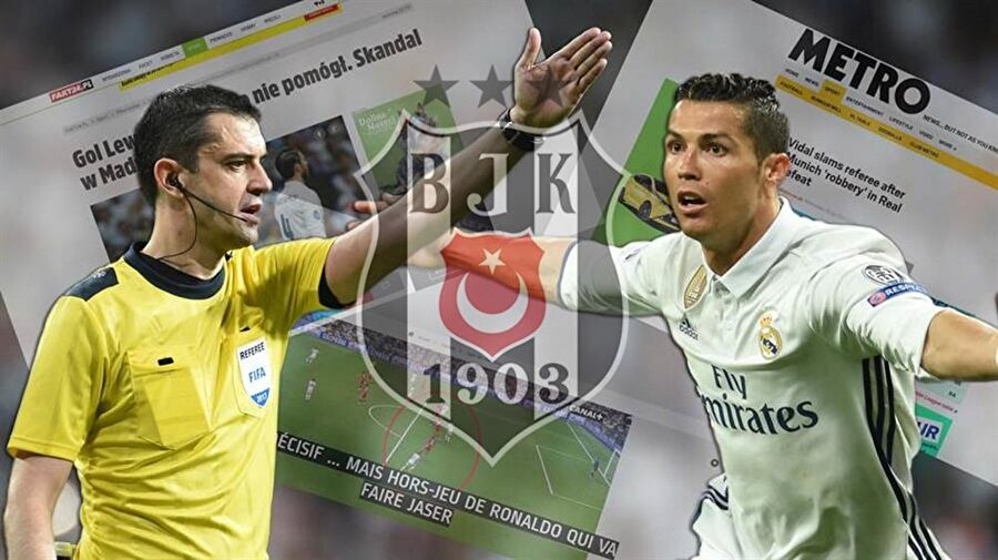 ​Beşiktaş'a 'sabıkalı' hakem: Almanlar'ın kini büyük