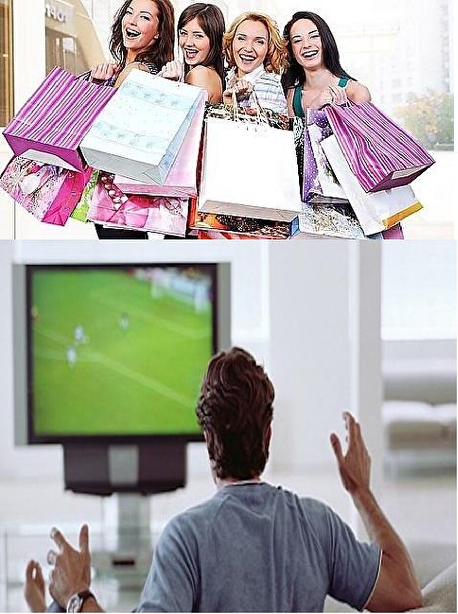 Mutluluk veren şeyler

                                    Kadınlar alışveriş yapmaktan, Erkekler futbol izlemekten keyif alır..
                                