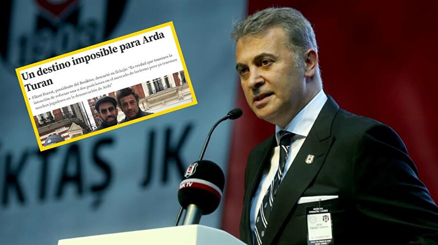 ​İspanyol Basınının komik Fikret Orman hatası