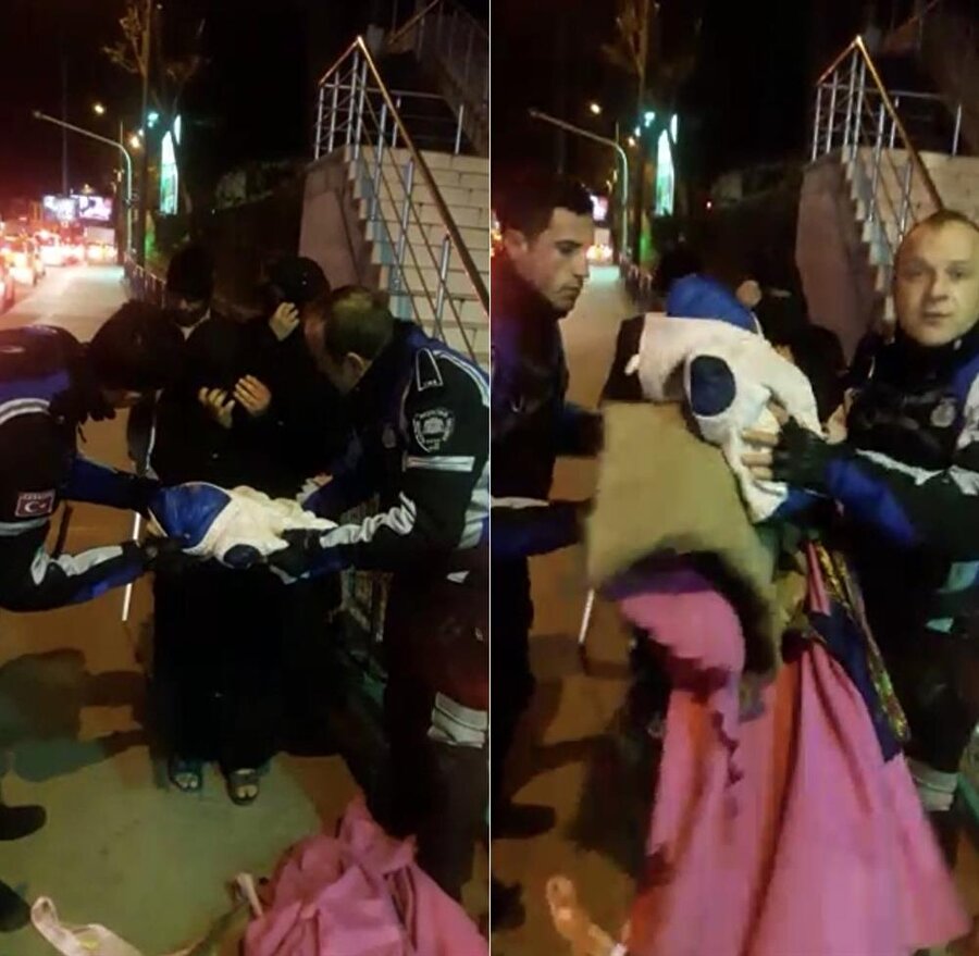 Beşiktaş'ta dilenci kadını yakalayan zabıtalar şoke oldu