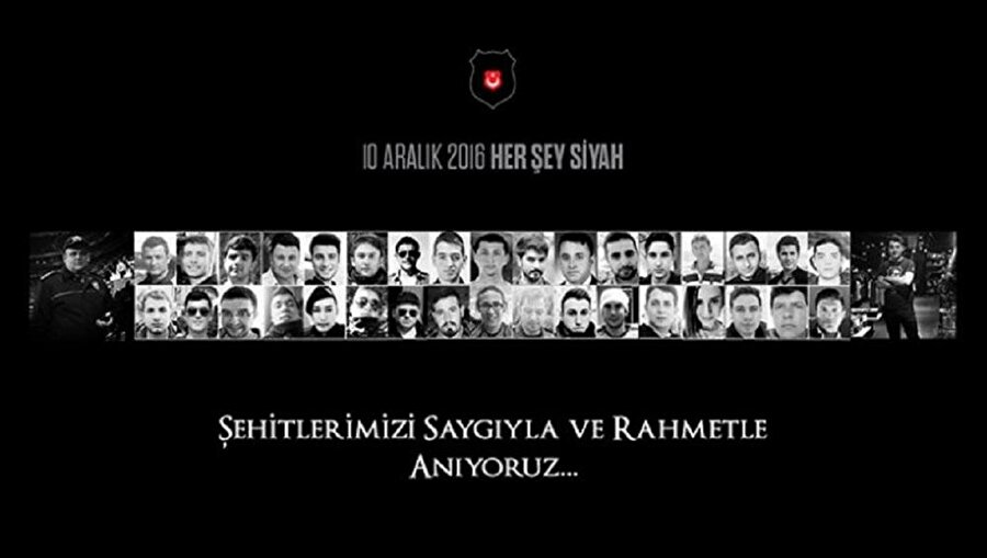 ​Beşiktaş, 10 Aralık'ı unutmadı