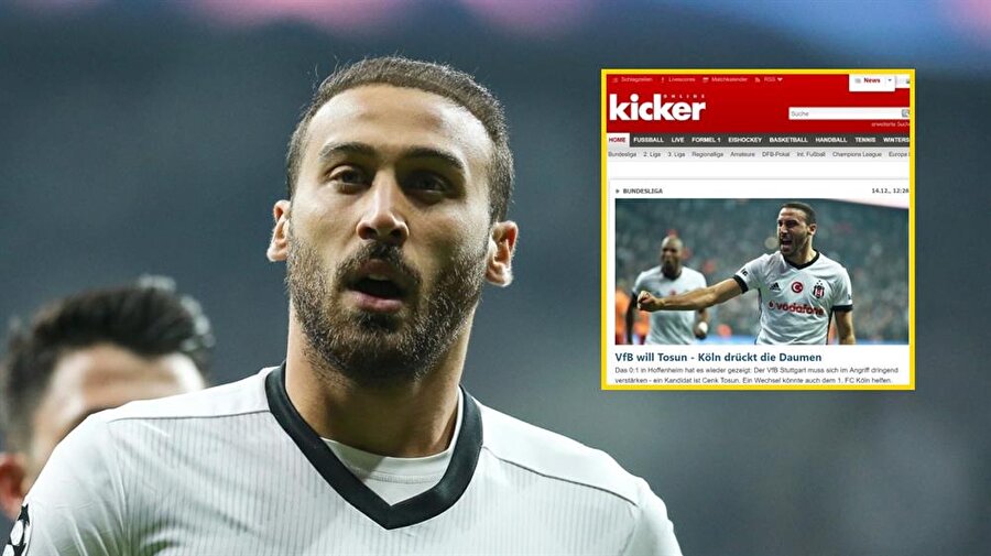 Almanlardan Cenk Tosun'a şaka gibi teklif!