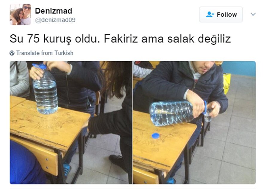 Su 75 kuruş

                                    
                                    Bu arkadaştan iyi aile babası olur..
                                
                                