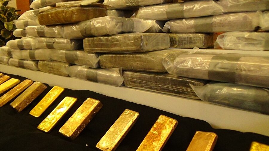 Uyuşturucu ticaretinde bir ilk: kokain-külçe altın takası
