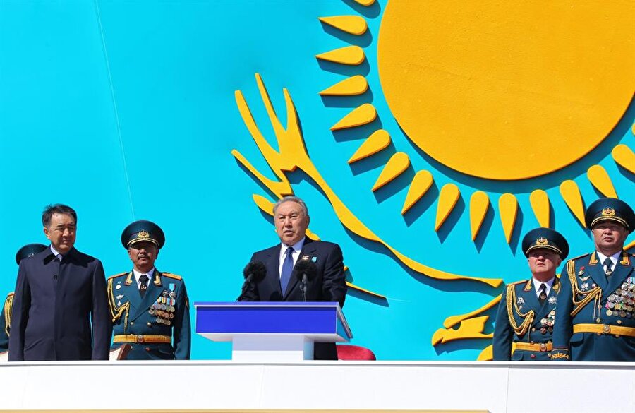 Kazakistan Cumhurbaşkanı Nazarbayev