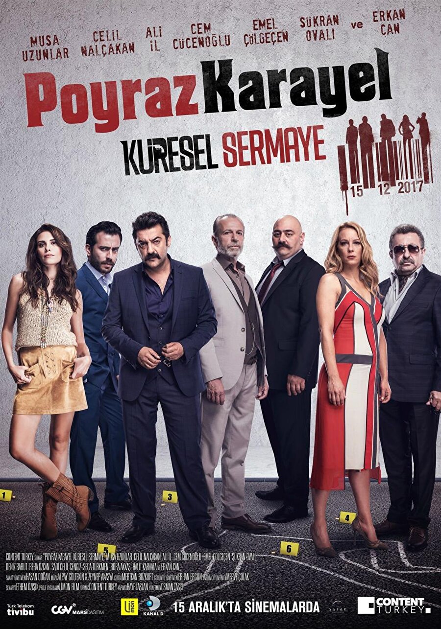 2'si yerli 6 film vizyona girdi
Türkiye sinema salonlarında bu hafta 2'si yerli, 6 film vizyona girecek. Bunlar; "Papatya", "The Party", "Somali Korsanları", "Godard ve Ben", "Yeni Yıl Tehlikede", "Poyraz Karayel: Küresel Sermaye"