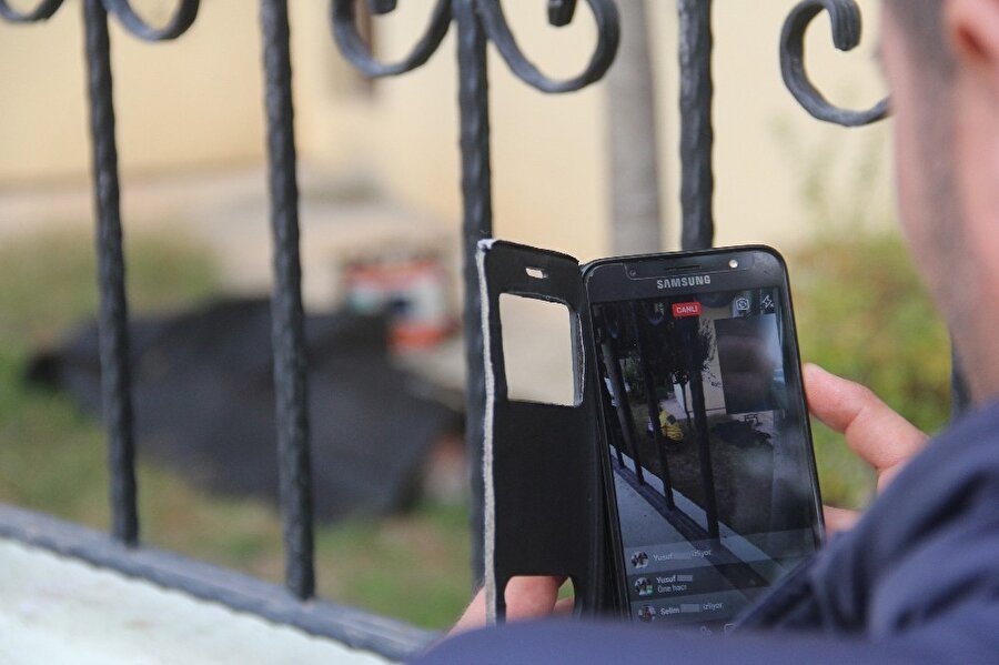 Yaşlı adamın cesedini sosyal medyadan canlı yayınladı
