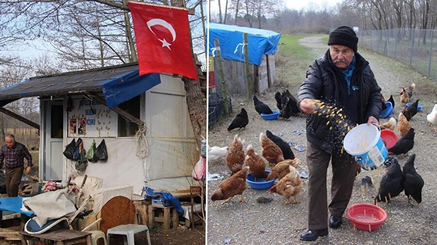 İstanbul'un stresinden kaçan ve tek yaşayan adam huzuru buldu