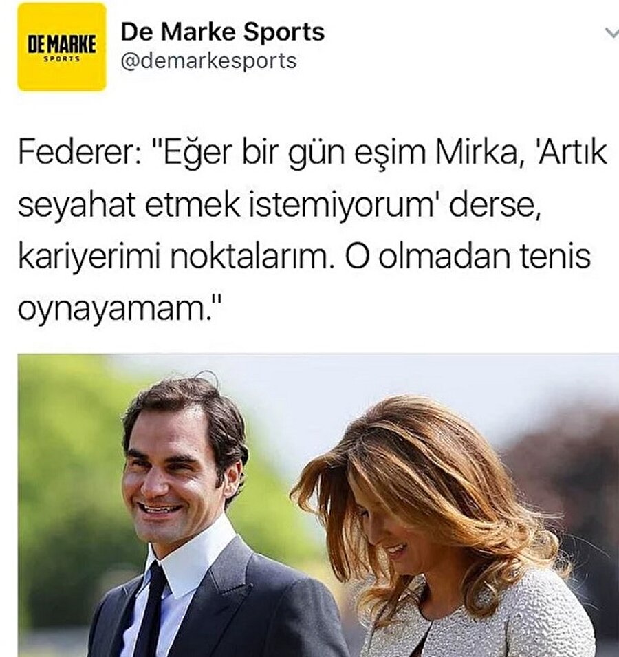 Ünlü tenisci Roger Federer
İnsan hayret ediyor..