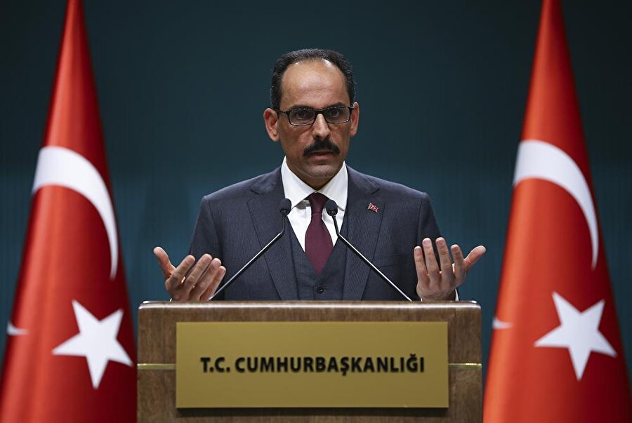 İbrahim Kalın: Skandal bir davanın skandal bir kararıdır 
Cumhurbaşkanlığı Sözcüsü İbrahim Kalın açıklama yaptı. Kalın, ABD'deki Hakan Atilla davası kararına ilişkin, "Skandal bir davanın skandal bir kararıdır. Türkiye'nin iç siyasetin müdahale amaçlı kumpas olduğu açıktır" dedi.