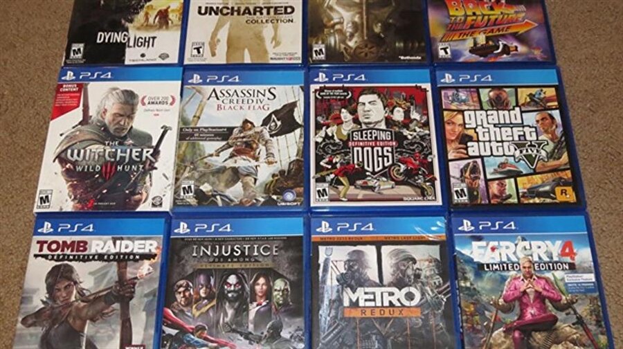 2017 yılında en çok oynanan PlayStation oyunları belli oldu

                                    *Call of Duty: WWII

  
*Destiny 2

  
*Friday the 13th: The Game

  
*Horizon Zero Dawn

  
*Grand Theft Auto V 
  
*NBA 2K18 
  
*Rocket League 
  
*Minecraft: PlayStation 4 Edition 
  
*Madden NFL 18 
  
*Tom Clancy’s Ghost Recon Wildlands
                                