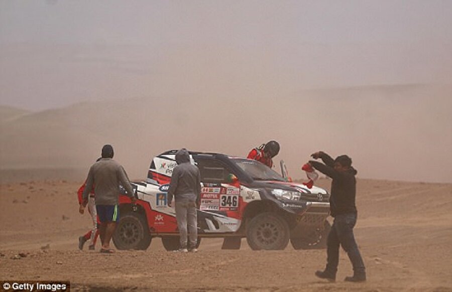 Ünlü teknik direktöre Dakar'da kaza yaptı