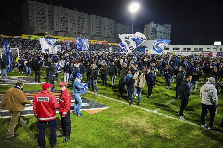 Portekiz'de faciadan dönüldü!
