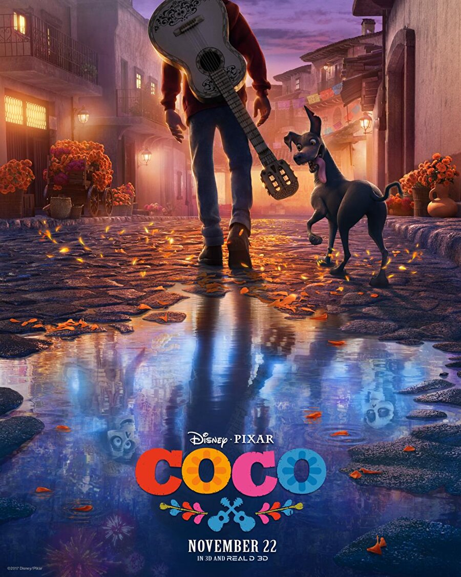 Coco
Haftanın tek animasyon ve fantastik türündeki, Disney Pixar'ın yeni aile filmi "Coco", 12 yaşındaki Miguel'in ölüler diyarına macerasını anlatıyor.