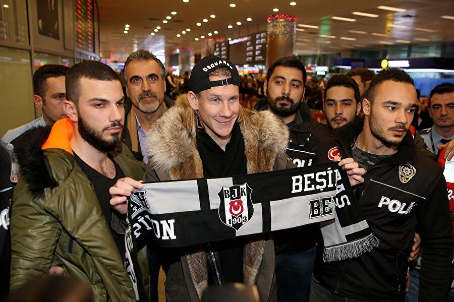 Beşiktaş'ta Vida'nın lisansı çıkarıldı