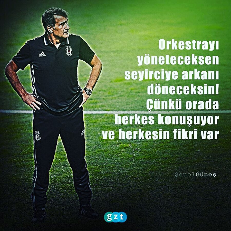 Şenol Güneş ile yöneticilik dersleri