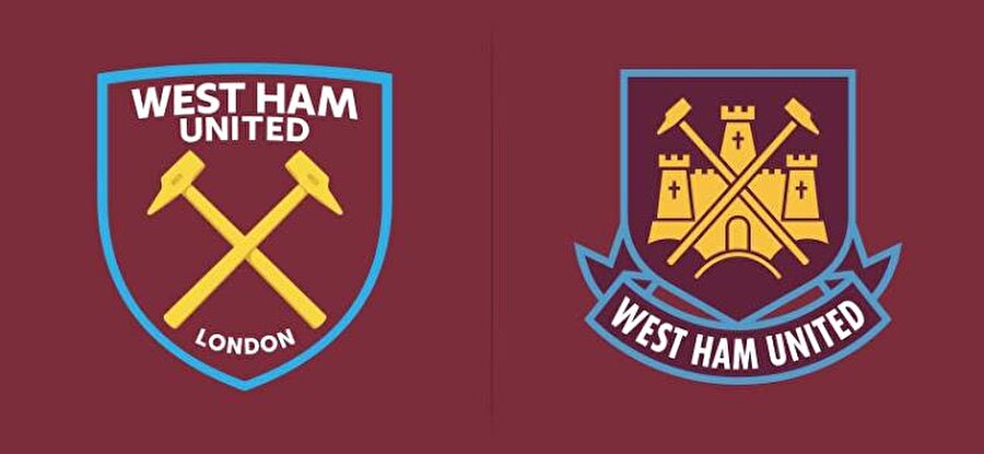 WEST HAM UNİTED

                                    Bir diğer İngiliz kulübü West Ham United da armasını yeniden tasarlayan takımlar arasına girdi.Bu sezon yeni stadı, Londra Olimpiyat Stadyumu'na taşınan Doğu Londra ekibi, bir önceki logosunda kullandığı kale simgesini yeni armasına taşımazken, "West Ham United" ifadesi de amblemin üst kısmına yerleştirildi.Kulübün 2016 yazında tanıtılan yeni armasında da yer alan çift çekicin alt kısmına da "Londra" yazısı eklendi.

  
Taraftarlar yeni tasarıma eklenen Londra ibaresini ise gereksiz buldu.
                                