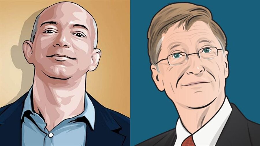 jeff bezos bill gates