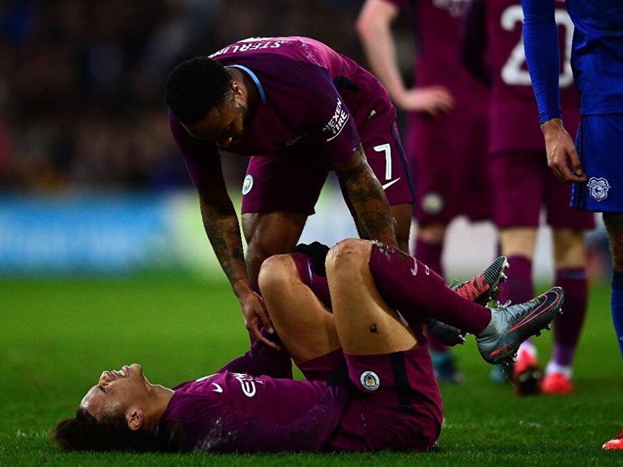 Manchester Cityli Sane'nin sakatlığı ciddi