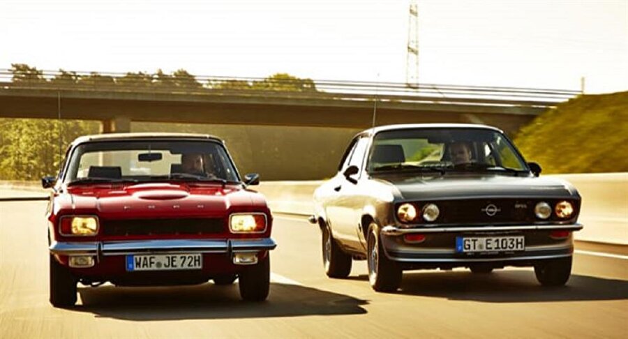 Ford Capri and Opel Manta
