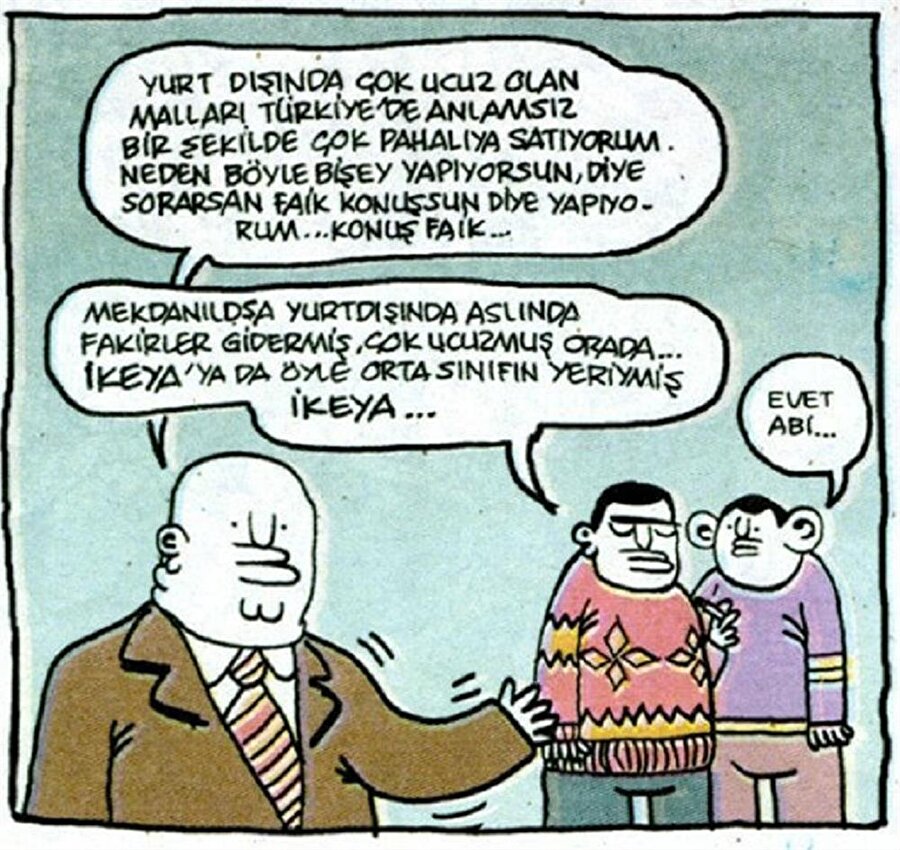 Faik konuşsun diye...