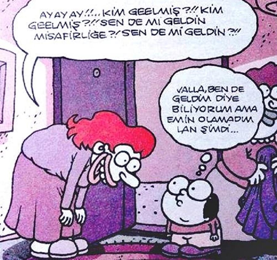 ​Ben de geldim diye biliyorum ama...