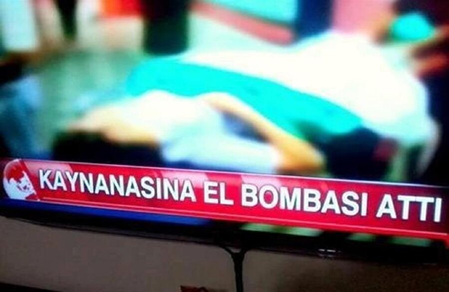 Gelin hanım biraz abartmış​