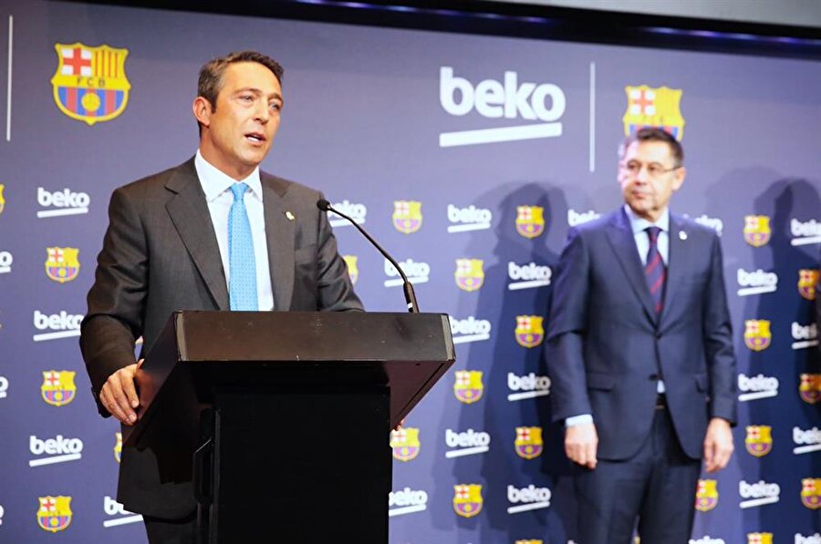 Barcelona'dan sosyal medyayı sallayan Ali Koç tweeti