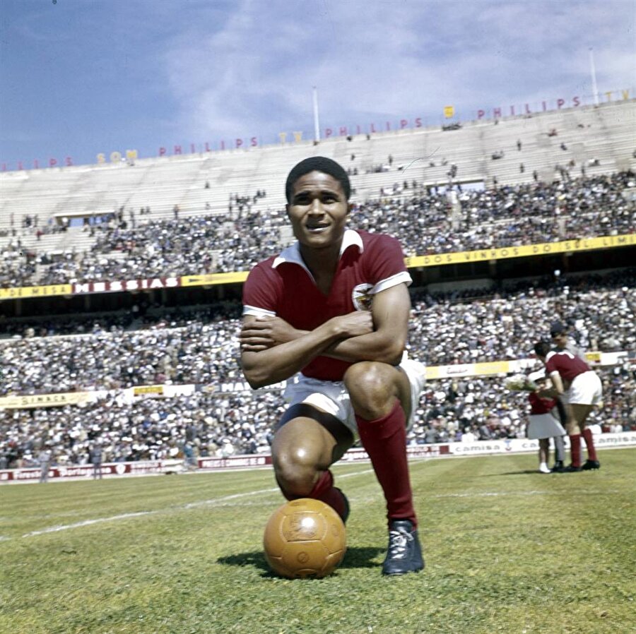 Mozambik'te dünyaya gelen Portekiz futboluna damga vuran isim; Eusebio