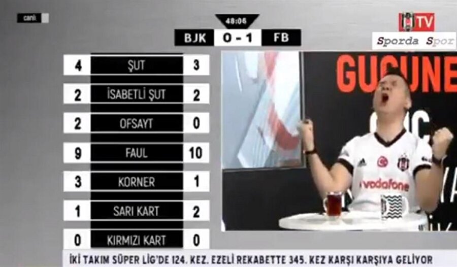 BJK TV spikeri kendisinden geçiren gol: Vida bayılt beni!