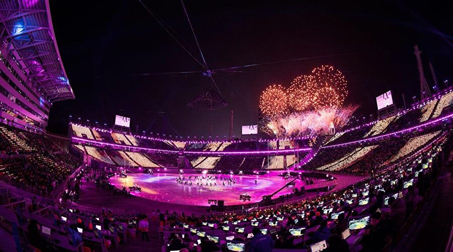 PyeongChang2018 Kış Olimpiyat Oyunları'nda görkemli kapanış