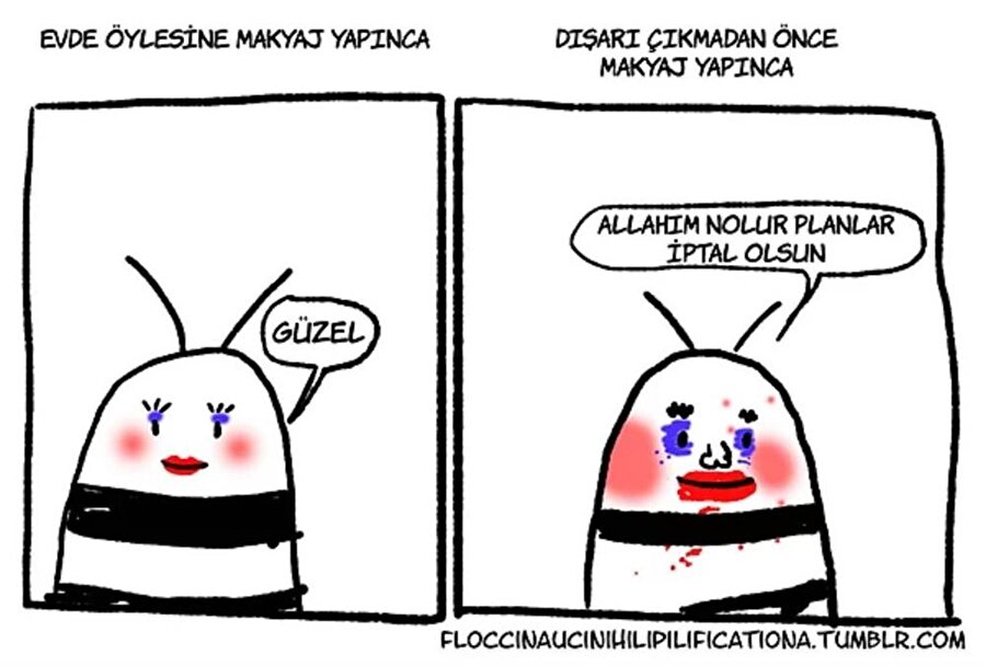 ​Makyaj ve saç sorunsalı