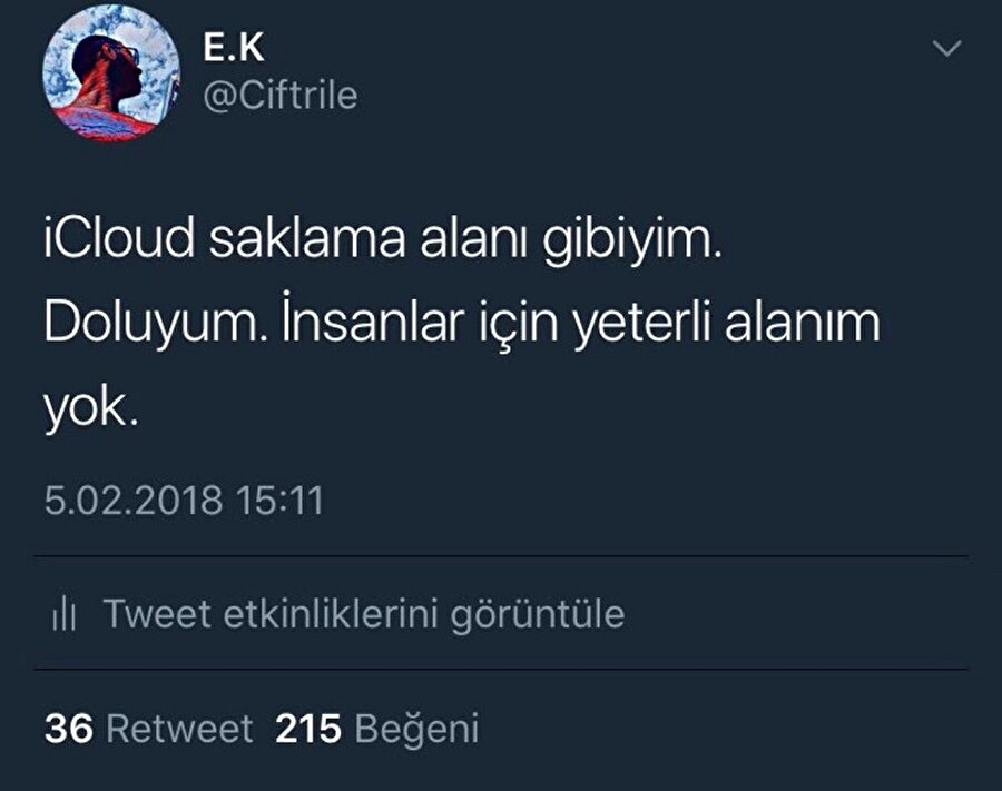 ​Ruh halimi özetliyor